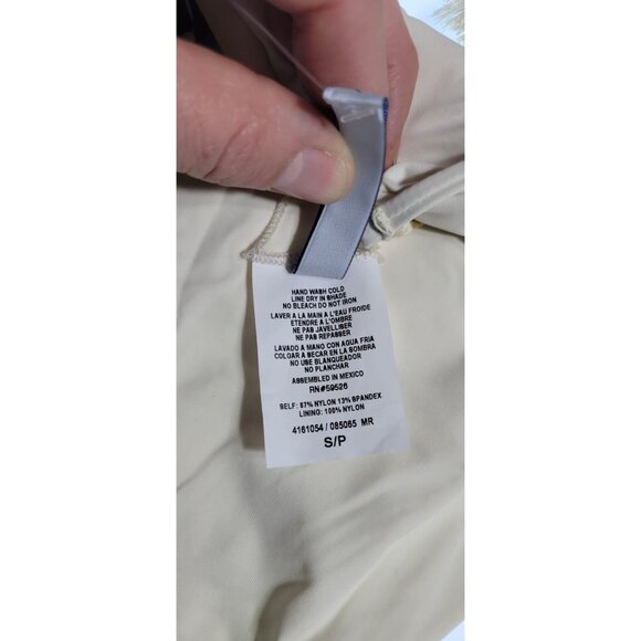 ISABELA ROSE ONE PIECE SWIMSUIT WOMENS COLOR BEIGE SIZE SMALL - Picture 8 of 9